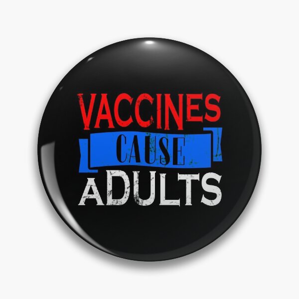 Item preview, Vaccines Cause Adults - Vintage designed and sold by AJ-DesignCo.
