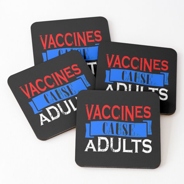 Item preview, Vaccines Cause Adults - Vintage designed and sold by AJ-DesignCo.