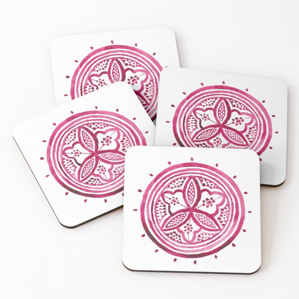 Item preview, Pink moroccan mandala designed and sold by Carolin Bentbib.