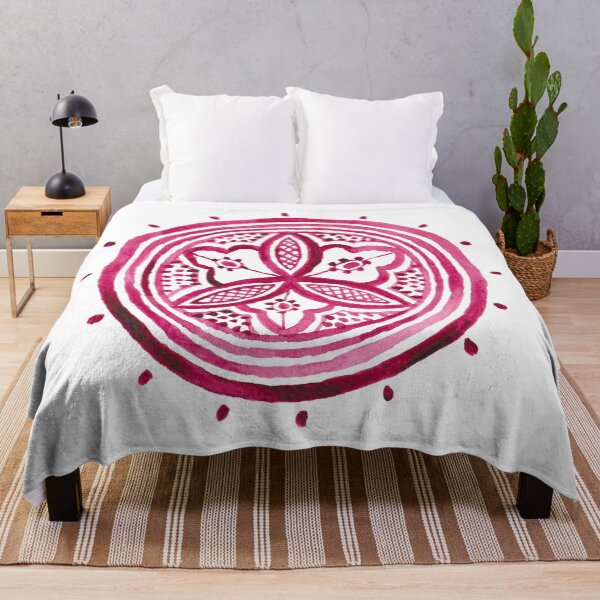 Item preview, Pink moroccan mandala designed and sold by Carolin Bentbib.