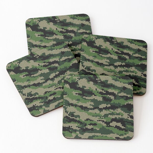 Item preview, green camo camouflage designed and sold by Sympetrum.