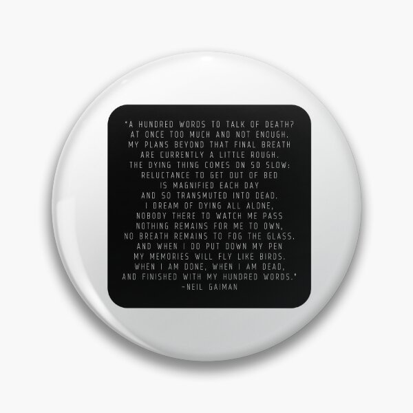 Item preview, Cita de Neil Gaiman designed and sold by cattiktoks1718.
