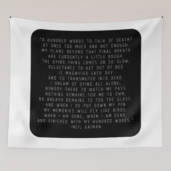 Item preview, Quote by Neil Gaiman designed and sold by cattiktoks1718.