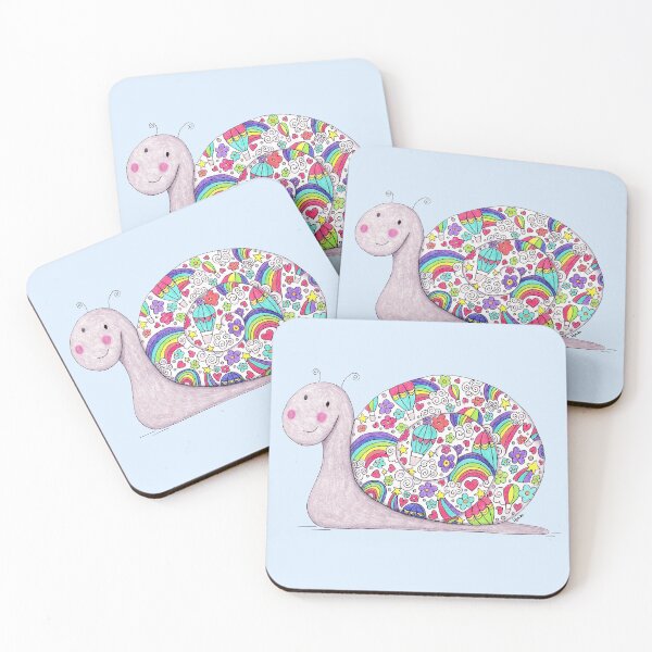 Item preview, Colourful Snail designed and sold by LouiseFranksArt.