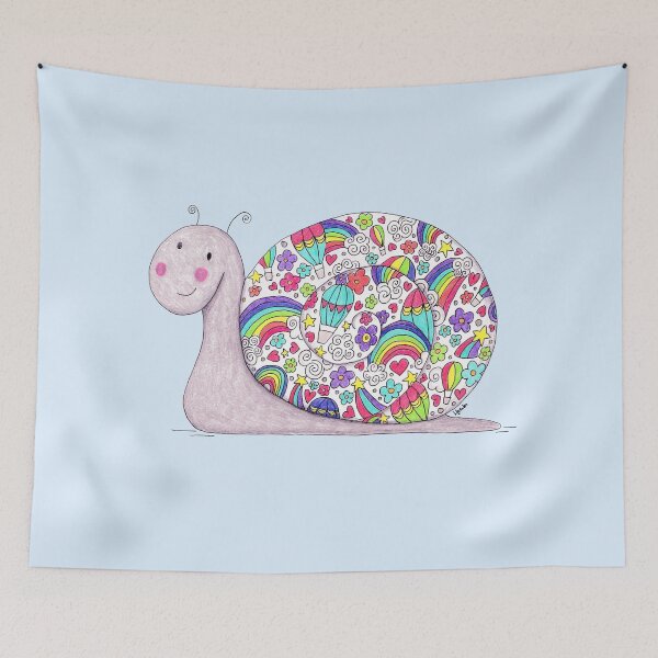 Item preview, Colourful Snail designed and sold by LouiseFranksArt.