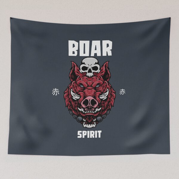 Item preview, Boar Spirit - Japanese Icons designed and sold by ManiaTeec.