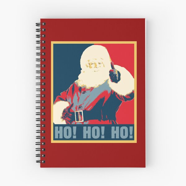 Item preview, Funny Retro Vintage Pop Art Poster Design Santa Сlaus - Ho Ho Ho Merry Christmas - The Best Merry Christmas Xmas New Year Gift for Costume Family Party or Office and Corporate Events - Ho 3 Gift Idea designed and sold by WG-Factory.