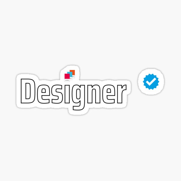 Verified Designer Sticker