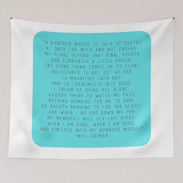 Item preview, Quote by Neil Gaiman designed and sold by cattiktoks1718.