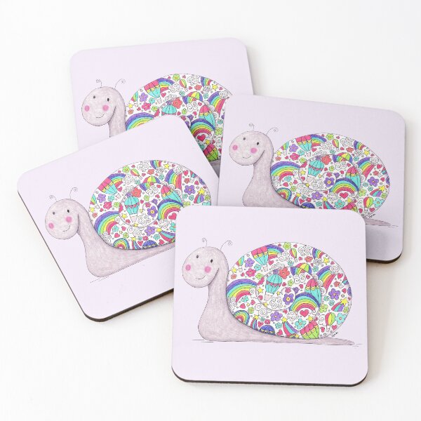 Item preview, Colourful Snail designed and sold by LouiseFranksArt.