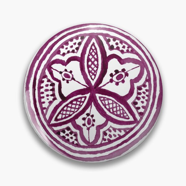 Artikelvorschau, Purple moroccan Mandala entworfen und verkauft von Carolin Bentbib.
