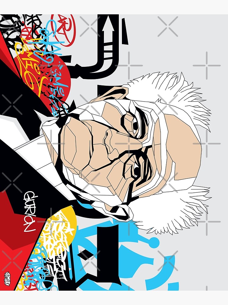 David Ben-Gurion portrait - Pop Art Israeli leader by SMIGONLINE