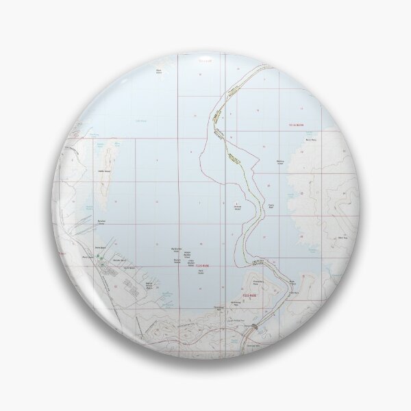 Item preview, Hoover Dam Topographical Map Clean designed and sold by PGHPhotoCo.