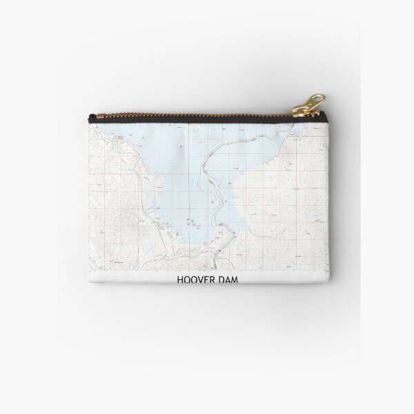 Item preview, Hoover Dam Topographical Map Clean designed and sold by PGHPhotoCo.