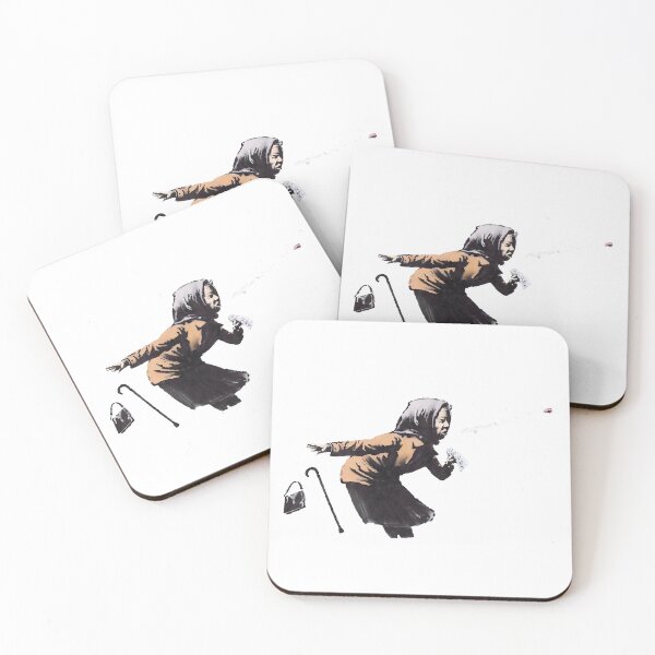 Item preview, Banksy Sneezing Woman designed and sold by flyrocket.