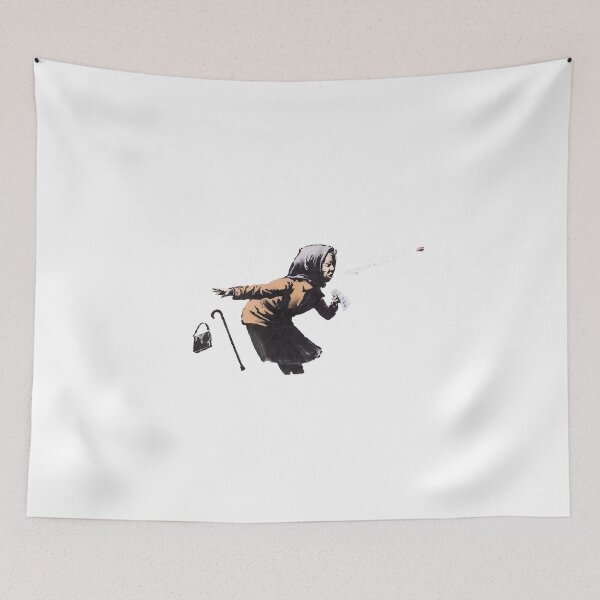 Item preview, Banksy Sneezing Woman designed and sold by flyrocket.