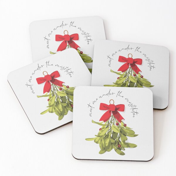 Item preview, Meet me under the mistletoe designed and sold by Kaleb Ahrens.
