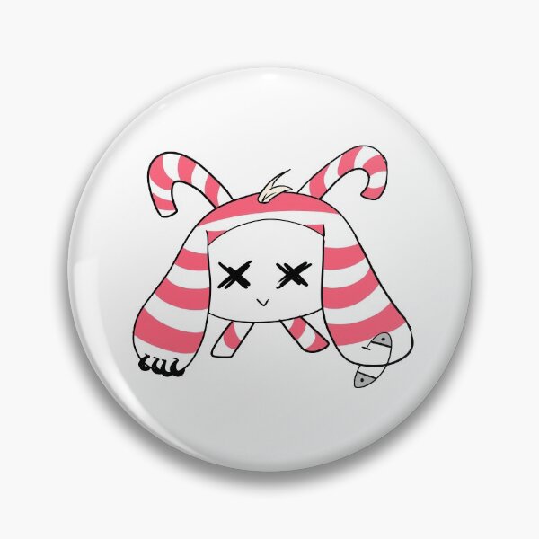 Item preview, Peppermint Bunny (red) designed and sold by gross-girl99.