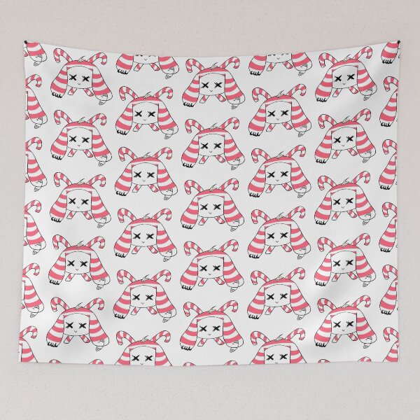 Item preview, Peppermint Bunny (red) designed and sold by gross-girl99.
