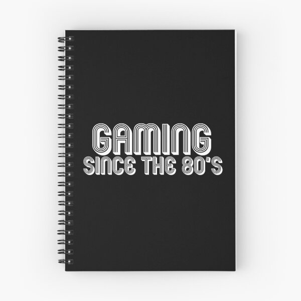 Item preview, Gaming Since the 80s - White Retro Disco Lines designed and sold by JamiDesigns.