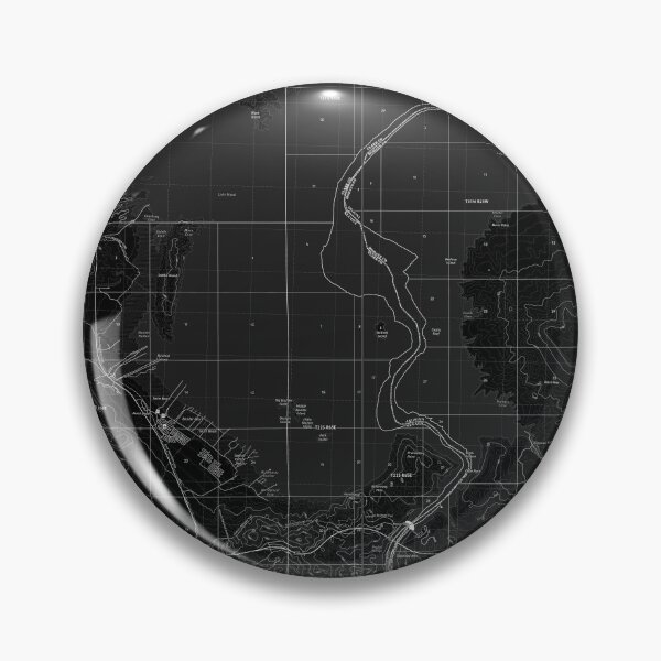 Item preview, Hoover Dam Topographical Map Black designed and sold by PGHPhotoCo.