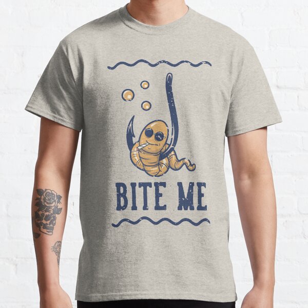 Vista previa del artículo con la obra «Muerdeme pescado», diseñado y vendido por Asura-Designs.