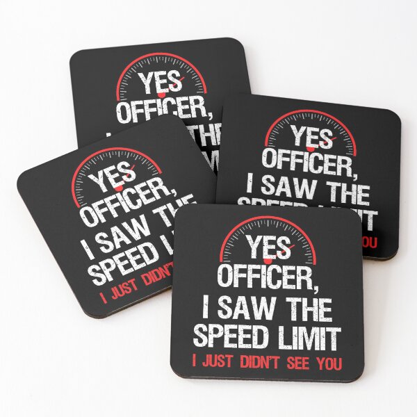 Item preview, Yes Officer I Saw The Speed Limit II designed and sold by Lemon Pepper.