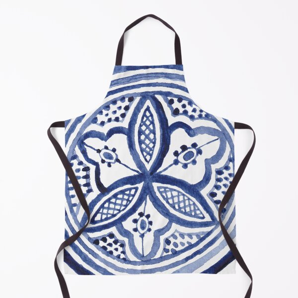 Artikelvorschau, Blue moroccan Mandala entworfen und verkauft von Carolin Bentbib.