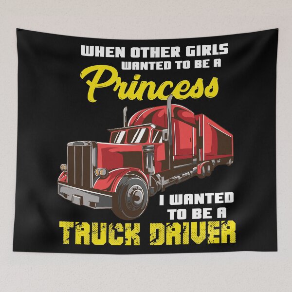 Item preview, I Wanted To Be A Truck Driver designed and sold by Sandra78.