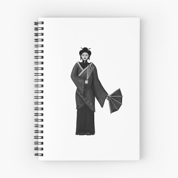 Item preview, Japanese Geisha Character Fantasy Print designed and sold by RalphTArt.