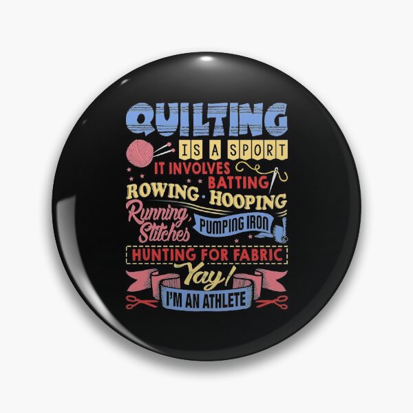 Item preview, Quilting is a Sport I'm an Athlete designed and sold by Charles Brian.