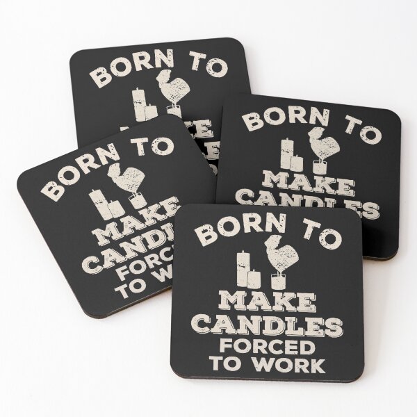Item preview, Born To Make Candles, Forced To Work Funny Gift For Candle Makers designed and sold by JokeGysen.