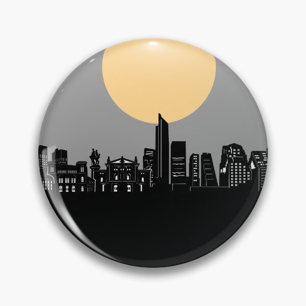 Item preview, oslo skyline minimal designed and sold by BekimART2.