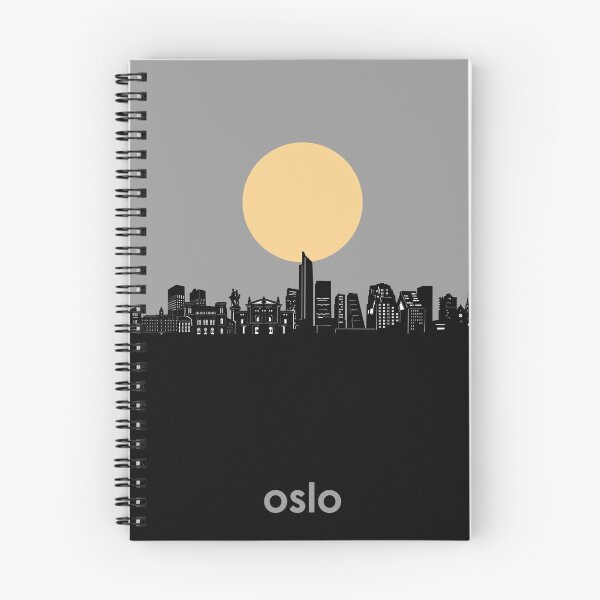 Item preview, oslo skyline minimal designed and sold by BekimART2.