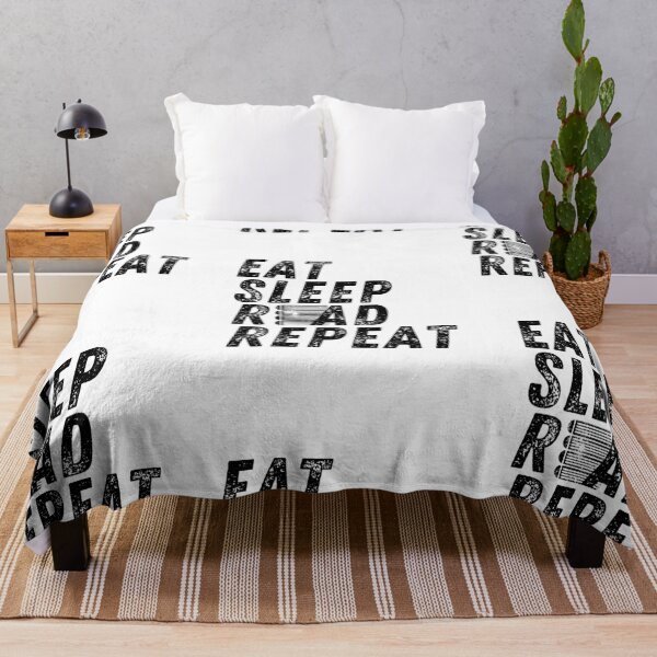Item preview, Eat Sleep Read Repeat | Bibliophile designed and sold by itsokaybyme.
