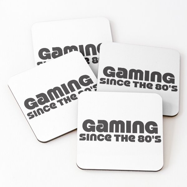 Item preview, Gaming Since the 80's - Funky Retro Headline Text (Black) designed and sold by JamiDesigns.
