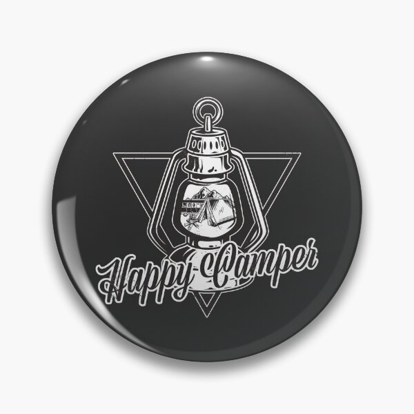 Item preview, Happy Camper - for camping fans designed and sold by Freetimebm.