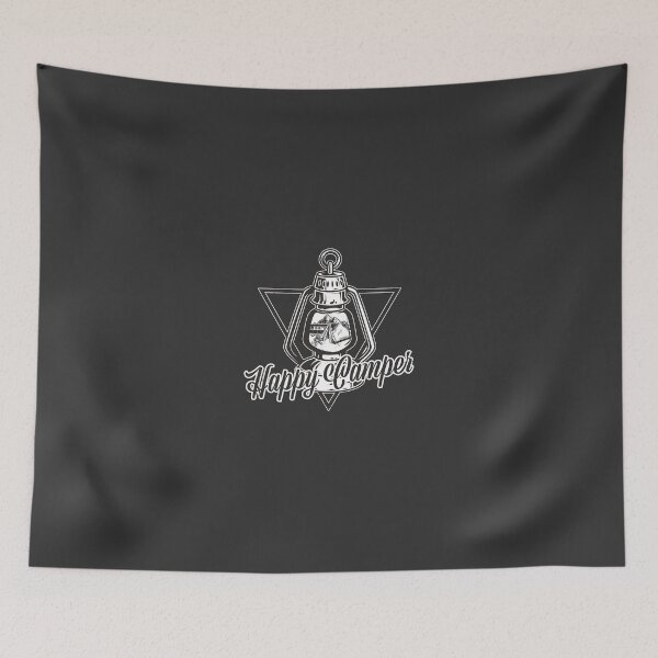 Item preview, Happy Camper - for camping fans designed and sold by Freetimebm.