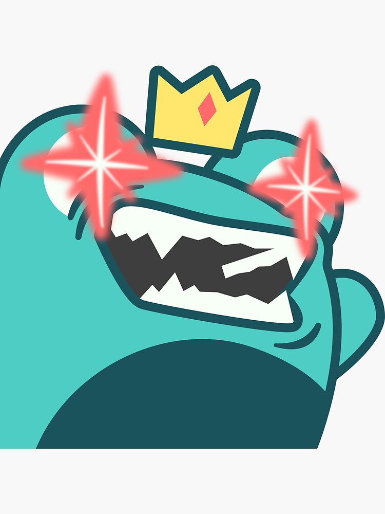 Thumbnail 3 of 3, Sticker, Hyper B-Froggio designed and sold by jessemillar.
