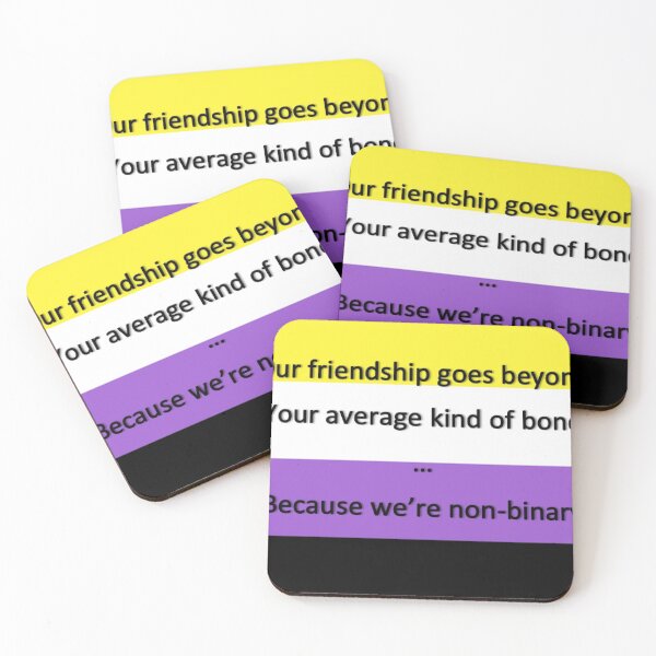 Item preview, DEH Edit: Because We're Non-Binary designed and sold by ImogenSmiley.