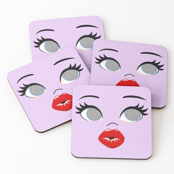 Item preview, Face design Hypnotic Lip Kiss Tease designed and sold by Hypnotees.