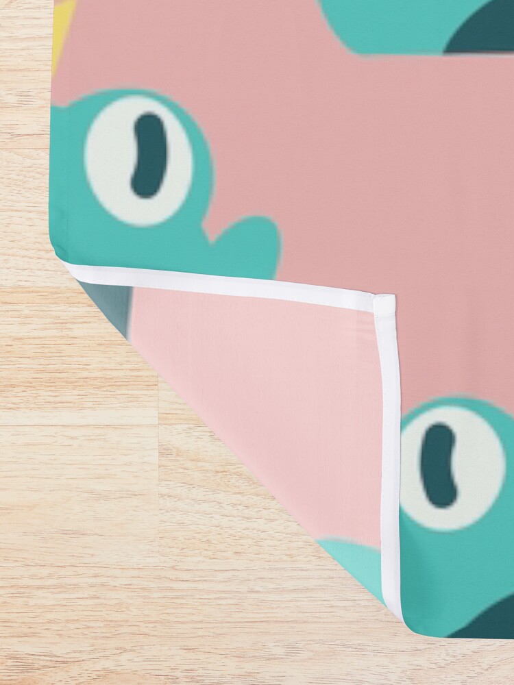 Alternate view of B-Froggio Shower Curtain