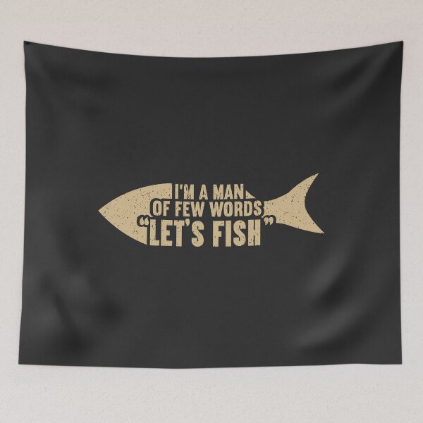 Item preview, Fishing Quotes Hhh | Funny Fishing Quotes designed and sold by YES!GOODY.