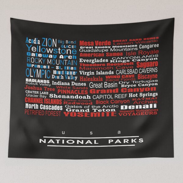 Item preview, USA National Parks designed and sold by Troy Stapek.