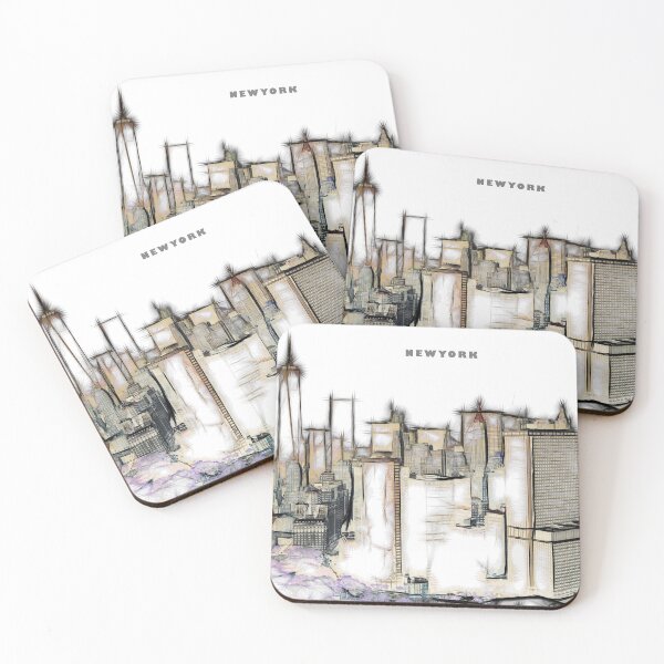 Item preview, Skyline Newyork City Drawing designed and sold by Tamas Das.