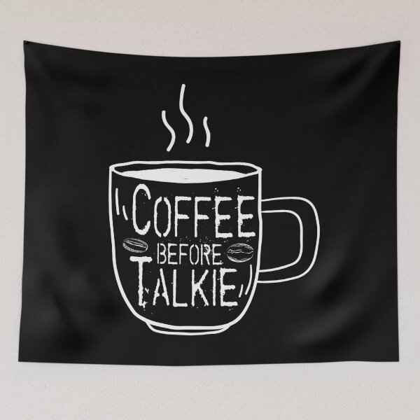 Item preview, Coffee Before Talkie Shirt, Coffee Lovers Shirt, Funny Coffee Shirt, Coffee Tee Shirts, Coffee TShirt, Gift for Friend designed and sold by Aminepop.