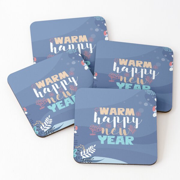 Item preview, Warm Happy new year | New Year | Festival designed and sold by designdroplet.