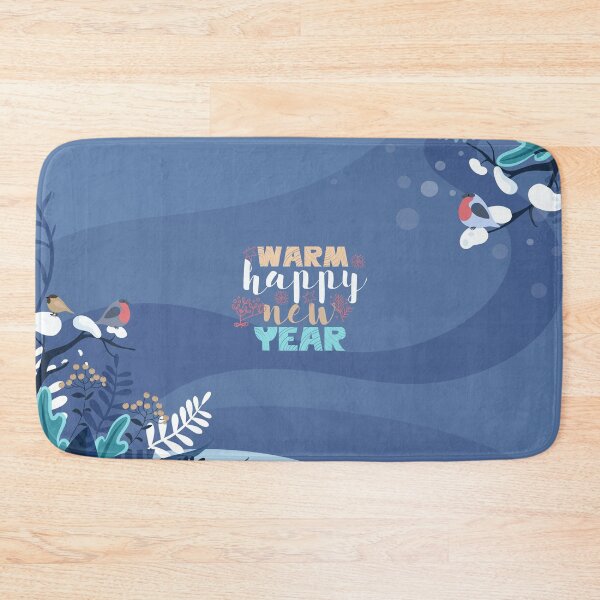 Item preview, Warm Happy new year | New Year | Festival designed and sold by designdroplet.