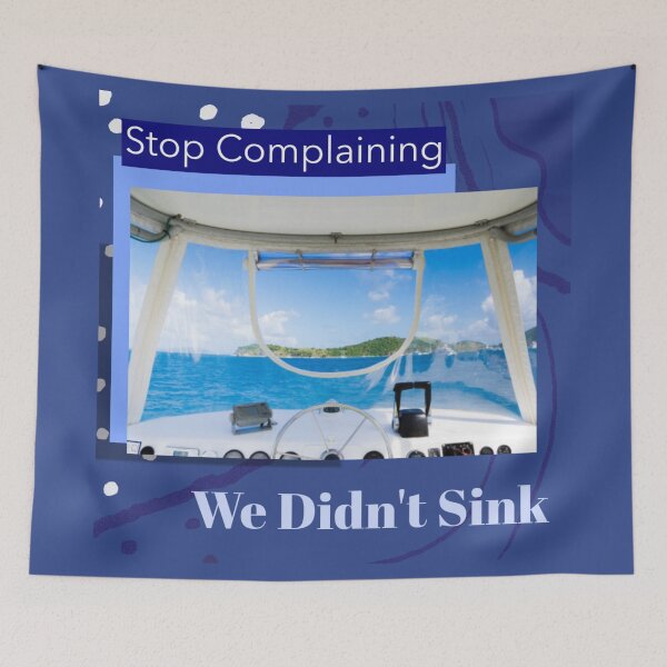 Item preview, Funny Boating Design designed and sold by Paula Helit.