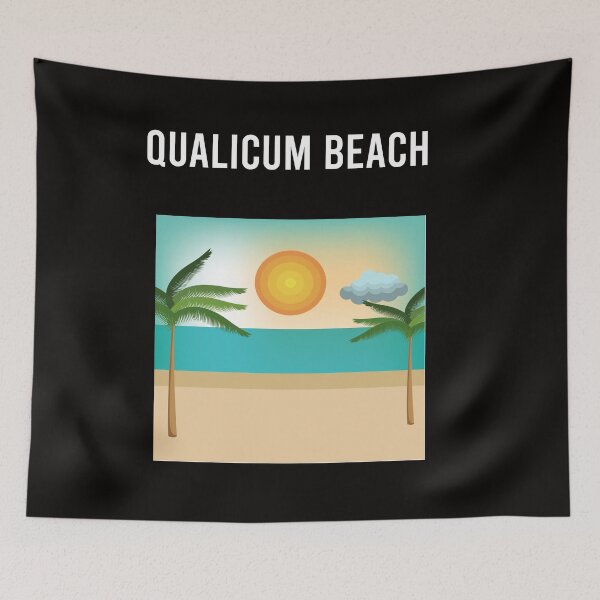 Item preview, Black Qualicum Beach designed and sold by DamaliePierre.
